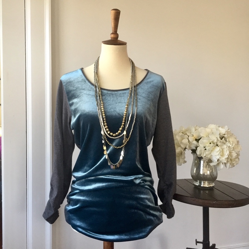 SUNDANCE velvet top